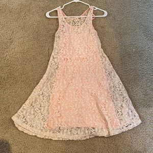 Lacey Pink Dress